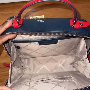 Red, white and blue Michael Kors Bag with tags